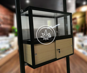 Marijuana Dispensary Display Cases