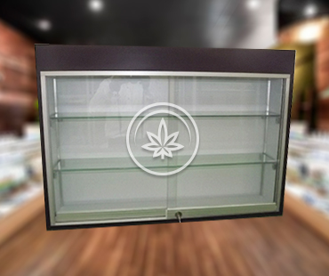 Marijuana Wall Mounted Display Cases